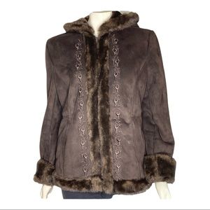 White Stag Lined Hooded Jacket Sz M 8/10